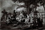 La Sultane favorite avec ses femmes, servie par des eunuques noirs et blancs, image 3/3