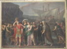 Briséis emmenée de la tente d'Achille, image 1/2