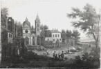 Vue d'une église de village, image 1/2