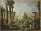 Une sibylle prêchant dans des ruines, image 1/6