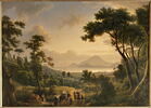 Vue prise de la côte du Pausilippe (Royaume de Naples), image 1/2
