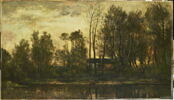 Soleil couchant, Bas-Meudon (Hauts-de-Seine)., image 1/2