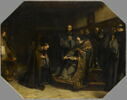 L'amende honorable dans un couvent des frères chevaliers, ermites de Saint-Maurice., image 1/2