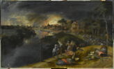 Scène de guerre et d'incendie, image 12/15