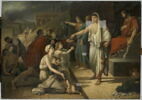Titus faisant distribuer des secours au peuple, image 1/3