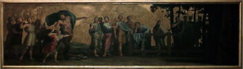 Le centaure Chiron enseigne le tir à l'arc à Achille, image 3/3