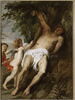 Saint Sébastien secouru par les anges après son supplice, image 5/5