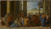 Alexandre Sévère faisant distribuer du blé au peuple de Rome dans un temps de disette, image 1/2