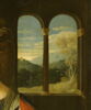 La Vierge et l'Enfant à l'oeillet (d'après Léonard de Vinci) avec, au fond, le motif de la citadelle de Dieu., image 4/5