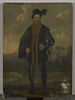 Portrait en pied, sur fond de paysage, de Hans Staininger (mort en 1567), image 1/3