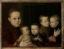 Portrait de cinq des enfants de l'empereur d'Allemagne Maximilien II, image 3/3