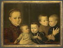 Portrait de cinq des enfants de l'empereur d'Allemagne Maximilien II, image 1/3