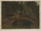 Rochers dans un sous-bois, image 1/2