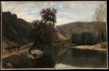 Les bords du Cousin, près d'Avallon (Yonne)., image 1/2