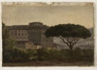 Vue du couvent de l'Ara Coeli: le pin parasol, image 1/3