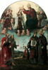 Le Couronnement de la Vierge avec saint Jérôme, saint François, saint Bonaventure et saint Louis de Toulouse, image 6/9