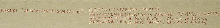 La Mort de Du Guesclin. (Honneurs rendus au Connétable Du Guesclin par la Ville de Randon. (13 juillet 1380)., image 3/4