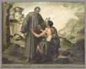 Saint Junípero et le pauvre, image 2/3