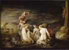 Héro et Léandre : Léandre noyé retrouvé par les Néréides, d'après Fetti, image 3/3