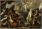 Sainte Catherine refusant de sacrifier aux idoles, image 1/4
