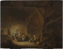 Famille dans une grange, image 1/3