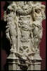 Pilier orné de deux atlantes deux victoires un trophée d'armes et un enfant sur un aigle, image 4/4