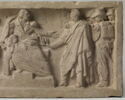 Louis XVIII roi de France accueillant le duc d'Angoulême aux Tuileries, image 2/2