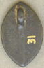 Matrice de sceau : Colot le Bef, prêtre (?), image 2/2