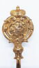 Clé de chambellan en bronze doré, image 2/6
