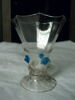 Verre à pied à huit pans, image 1/4