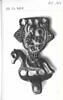 Pièce de harnachement (?) : petit cavalier surmonté d'une Vierge à l'Enfant, image 1/2