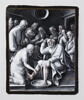 Plaque : Le Lavement des pieds, image 1/6