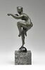 Statuette : faunesse debout sur un pied et dansant; pastiche néo-antique, image 1/4