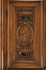 Armoire à deux corps et à décor de plaques de marbre, image 6/11