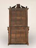 Armoire à deux corps et à décor de plaques de marbre, image 11/11