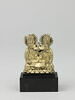 Statuette : Sainte Trinité double face pouvant provenir d'une crosse ou d'un bâton de confrérie (?), image 4/5