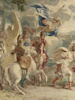 Le Combat de Télémaque et d'Iphiclès, fils du roi Adraste, de la tenture de l'Histoire de Télémaque, image 3/4