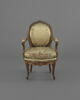 Fauteuil à médaillon d'une série de 4, image 1/5