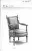 Fauteuil, d'un ensemble de trois fauteuils et trois chaises en demi cabriolet (avec OA 9452 B, C et OA 9452 D, E, F), image 9/12