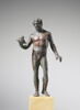 Statuette : Mercure tenant la bourse, image 1/4