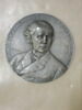 Médaille, empreintes séparées en bronze argenté, image 1/3
