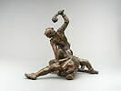 Groupe sculpté : le jeu du saccomazzone, image 3/5