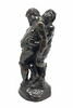 Groupe sculpté : Silène ivre, image 1/4