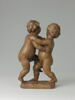 Statuette en buis : enfants luttant, image 11/13