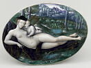 Plaque : Vénus et l'Amour, image 1/2