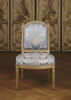 Chaise à la reine, d'une paire (avec OA 10203), image 1/5