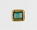 Bague mérovingienne à chaton pyramidal de Jouy-le-Comte, image 2/5