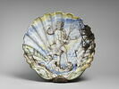 Bassin en forme de coquille polychrome : Neptune, image 1/6