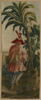 Panneau à décor chinois : Chinois dresseur de lapin, image 1/4
