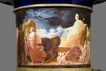 Grand vase Médicis : entrée à Paris du roi Charles X après son sacre, d'une paire avec MR XIV 624, image 8/10